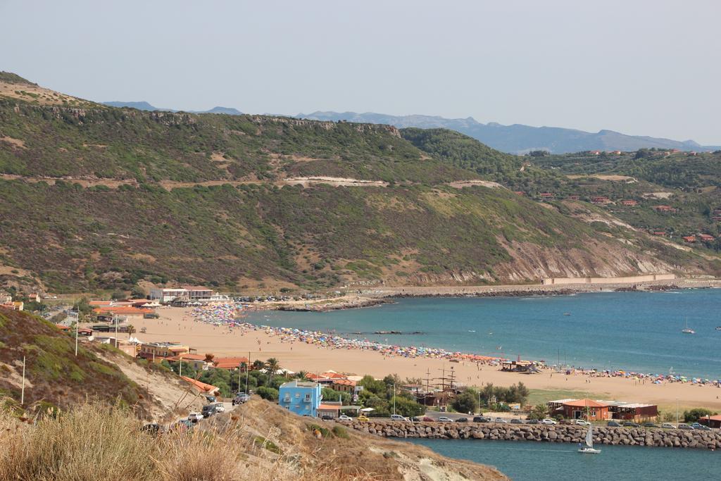 Hotel Miramare Bosa Marina Kültér fotó